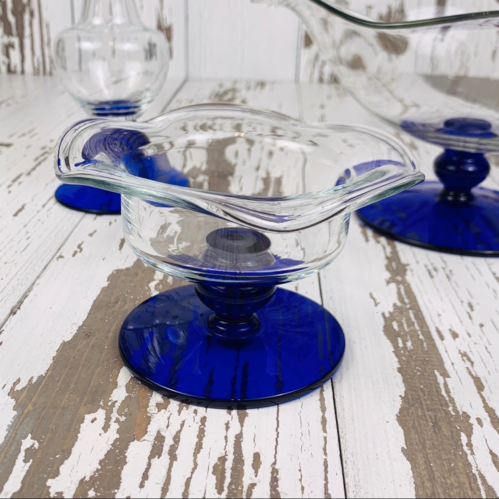 Partylite 3 Piece Glass Set - Picture 3 of 4